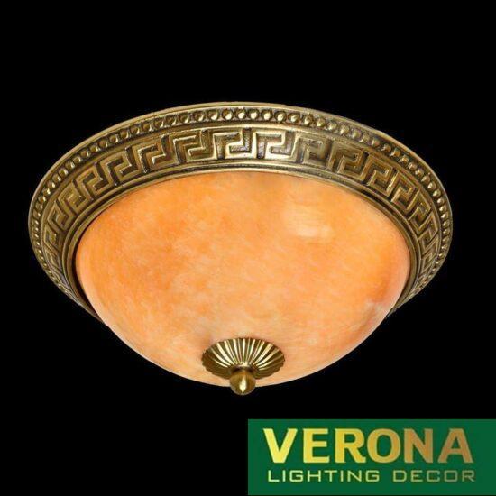 Đèn mâm Verona ốp trần Đồng Ø370, E27