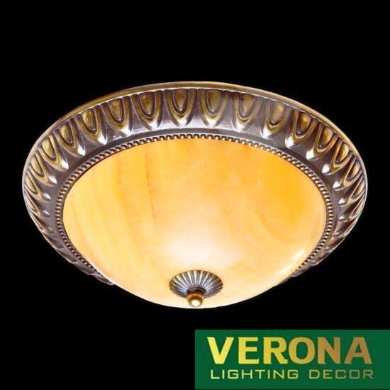 Đèn mâm Verona ốp trần Đồng Ø400, E27