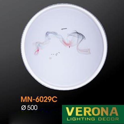 Đèn mâm Verona ốp trần Mica Ø500, ánh sáng 3 chế độ