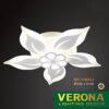 Đèn mâm Verona ốp trần Led Ø630 x H100, ánh sáng 3 chế độ