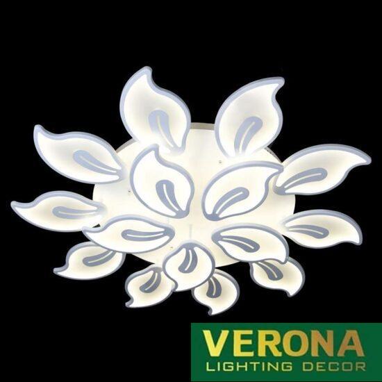 Đèn mâm Verona ốp trần Led Ø1000 x H100, có remote, ánh sáng 3 chế độ