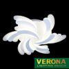 Đèn mâm Verona ốp trần Led Ø700 x H100, có remoe, ánh sáng 3 chế độ