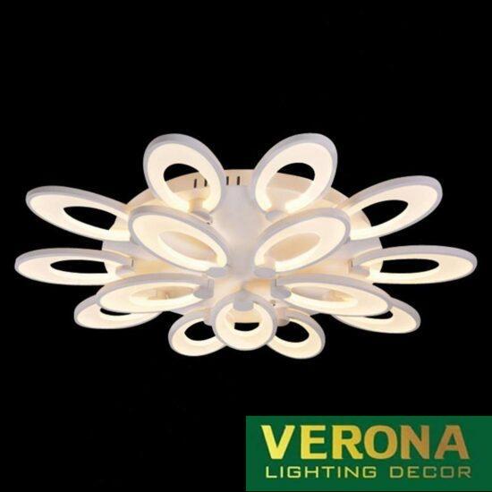 Đèn mâm Verona ốp trần Led Ø900 x H150, ánh sáng 3 chế độ