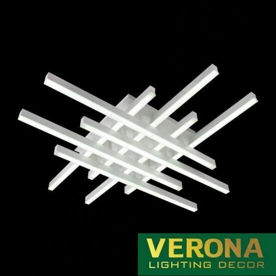 Đèn mâm Verona ốp trần Led Ø800 x H150, Có Remote , ánh sáng 3 chế độ