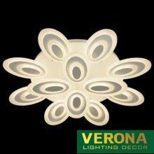 Đèn mâm Verona ốp trần Led Ø1000 x H150, có remoe, ánh sáng 3 chế độ