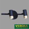 Đèn gương Verona L350 - COB, vỏ đen