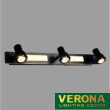 Đèn gương Verona L470 - COB, Vỏ Đen