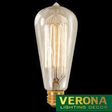 Bóng đèn Verona ST64-40W ánh sáng vàng