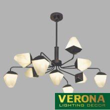 Đèn thả Led Verona nghệ thuật Ø1000 x H800, ánh sáng 3 chế độ