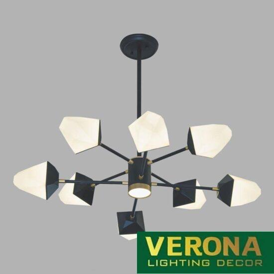Đèn thả Led Verona nghệ thuật Ø780 x H530, ánh sáng 3 chế độ