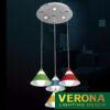 Đèn thả Verona Ø350 x H1000, ánh sáng 3 chế độ