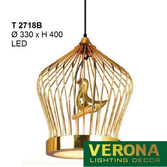 Đèn thả Led Verona nghệ thuật Ø330 x H300, E27