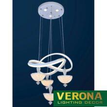 Đèn thả Verona Ø300 x H1500, ánh sáng 3 chế độ