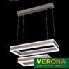 Đèn Thả Led Verona L600 x 300 x H1000, ánh sáng 3 chế độ
