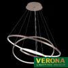 Đèn thả Verona Ø400 x 600 x 800, ánh sáng 3 chế độ