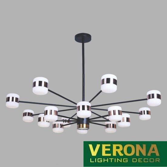 Đèn thả Led Verona nghệ thuật Ø1000 x H700, ánh sáng 3 chế độ