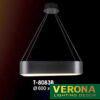 Đèn thả Verona Ø600 x H1000, ánh sáng 3 chế độ