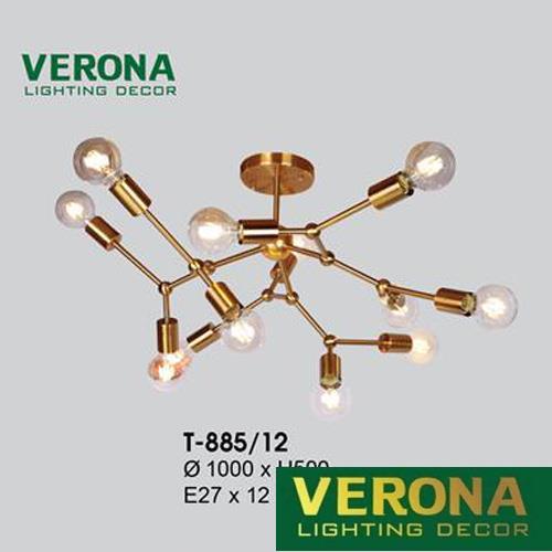 Đèn thả Verona Ø1000 x H500, E27 x 12