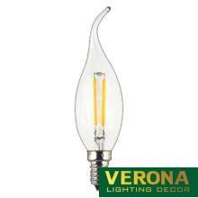 Bóng đèn Verona T35 Nến - 2W ánh sáng vàng