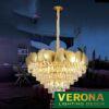 Đèn thả pha lê Verona Ø800 x H400, E14 x 18