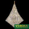 Đèn thả pha lê Verona Ø1300 x H1800, E14 x 78
