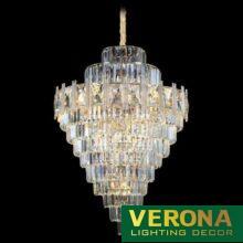 Đèn thả pha lê Verona Ø800 x H1000, E14 x 30