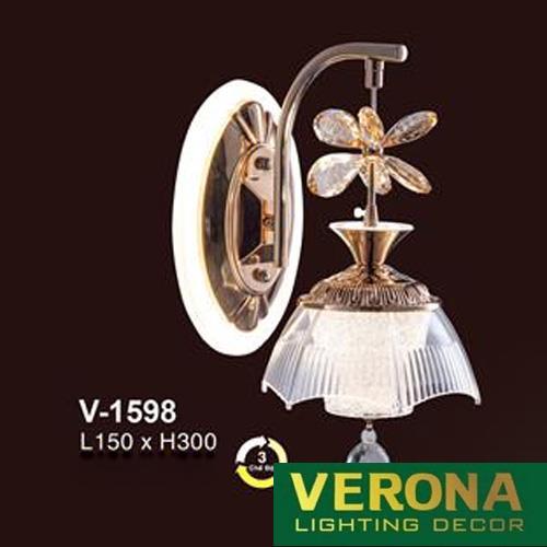 Đèn vách trang trí Led Verona L150xH300, Ánh sáng 3 chế độ