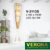 Đèn vách trang trí Led Verona G4 5W, L160xH350