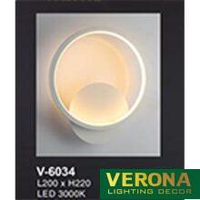 Đèn vách trang trí Led Verona 3000K, L200xH220