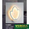 Đèn vách trang trí Led Verona 3000K, L200xH300