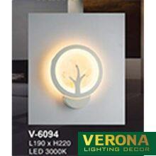 Đèn vách trang trí Led Verona 3000K, L190xH220