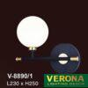 Đèn vách trang trí Led Verona L230xH250
