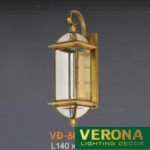 Đèn vách đồng Verona L140xH520
