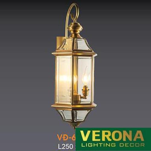 Đèn vách đồng Verona L250xH650