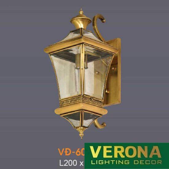 Đèn vách đồng Verona L200xH500
