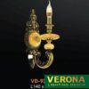 Đèn vách đồng Verona L140xH370