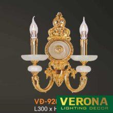 Đèn vách đồng Verona L300xH370