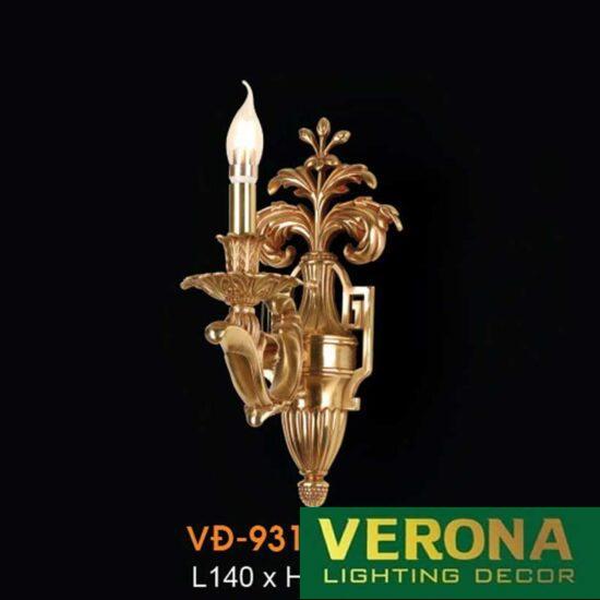 Đèn vách đồng Verona L140xH400