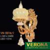 Đèn vách nến chao đá ngọc Verona L140xH400, LED + E14