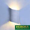 Đèn tường ngoài trời Verona L130 x H180 - 5W x 2, Vỏ Xám