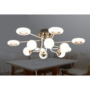 Đèn mâm ốp trần Verona Ø1000*H300 - ánh sáng 3 CĐ