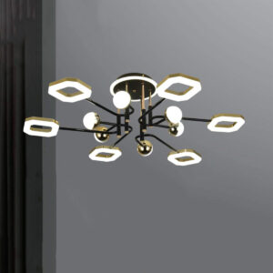 Đèn mâm ốp trần Verona Ø980*H280 - ánh sáng 3 CĐ