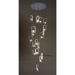 Đèn treo trang trí Ø600*H3500 - 3 CĐ ánh sáng