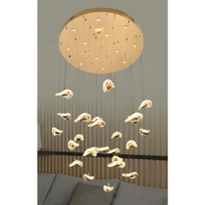 Đèn treo trang trí Ø1000*H2500 - 3 CĐ ánh sáng