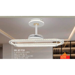 Quạt trần đèn trang trí Verona QT-9765 Ø920 x320x H500