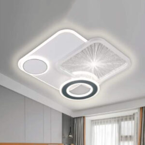 Đèn mâm Veronia Ø500*H100 + Remote - ánh sáng 3 CĐ