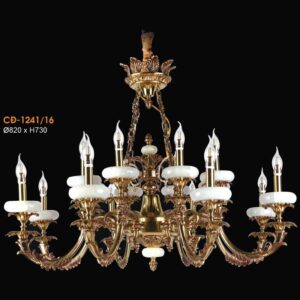 Đèn chùm đồng Verona Ø820*H730