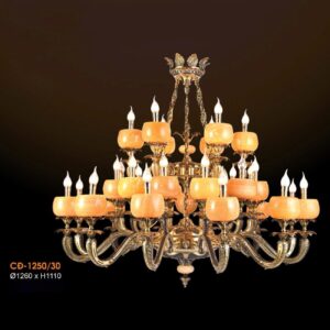 Đèn chùm nến đồng Ø1260*H1110