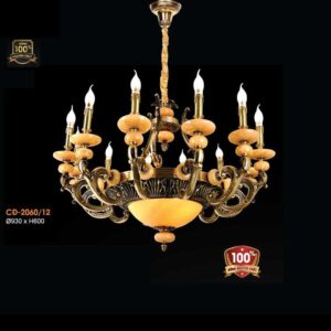 Đèn chùm đồng Ø930xH600