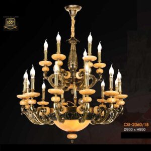 Đèn chùm đồng Ø930xH950